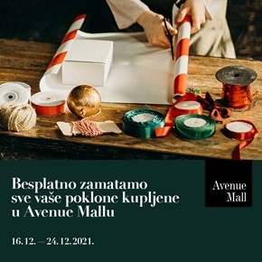 Besplatno zamatanje <br/> poklona